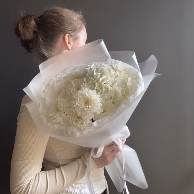 Букет «Белое облако» — THE ÁME Flowers