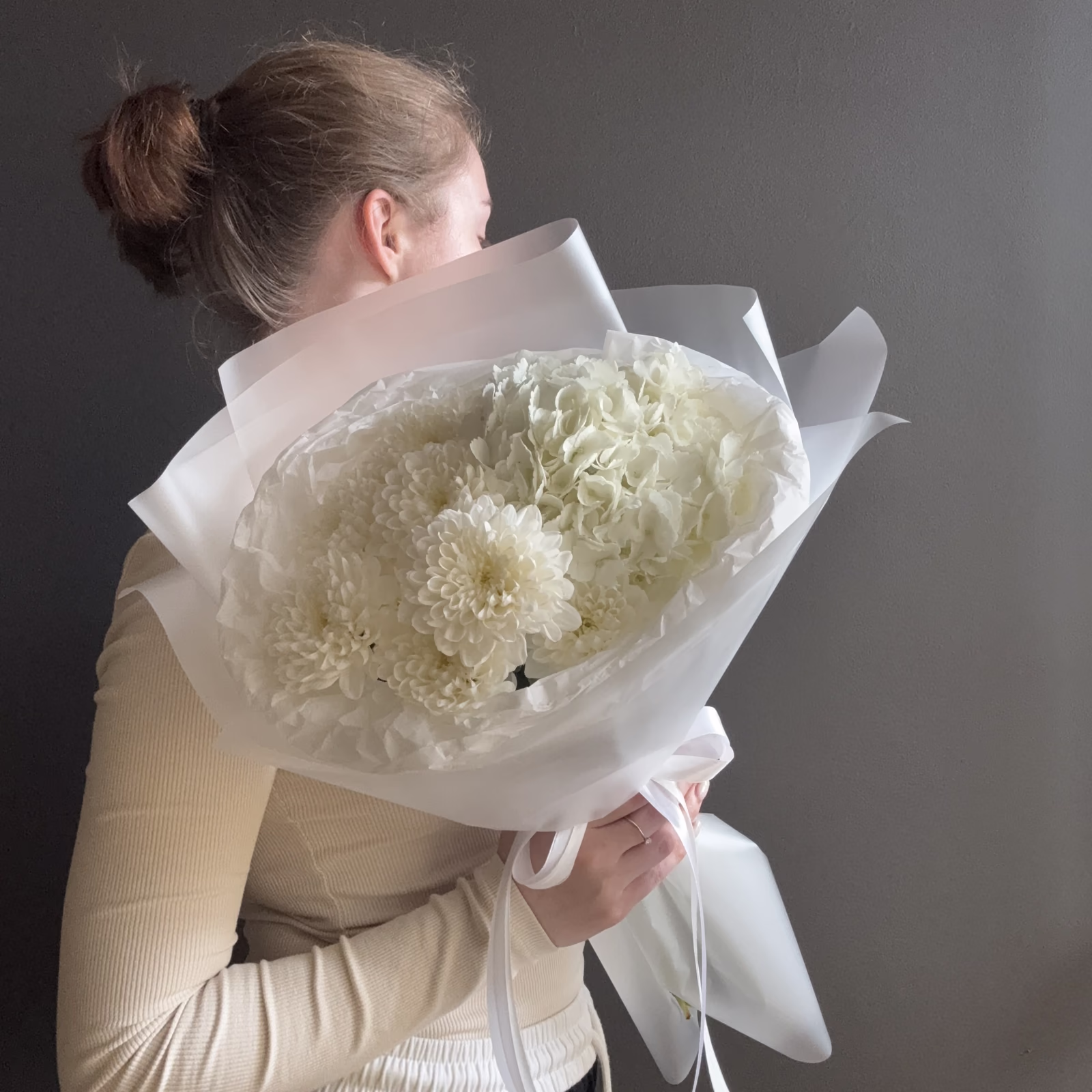 Букет «Белое облако» — THE ÁME Flowers