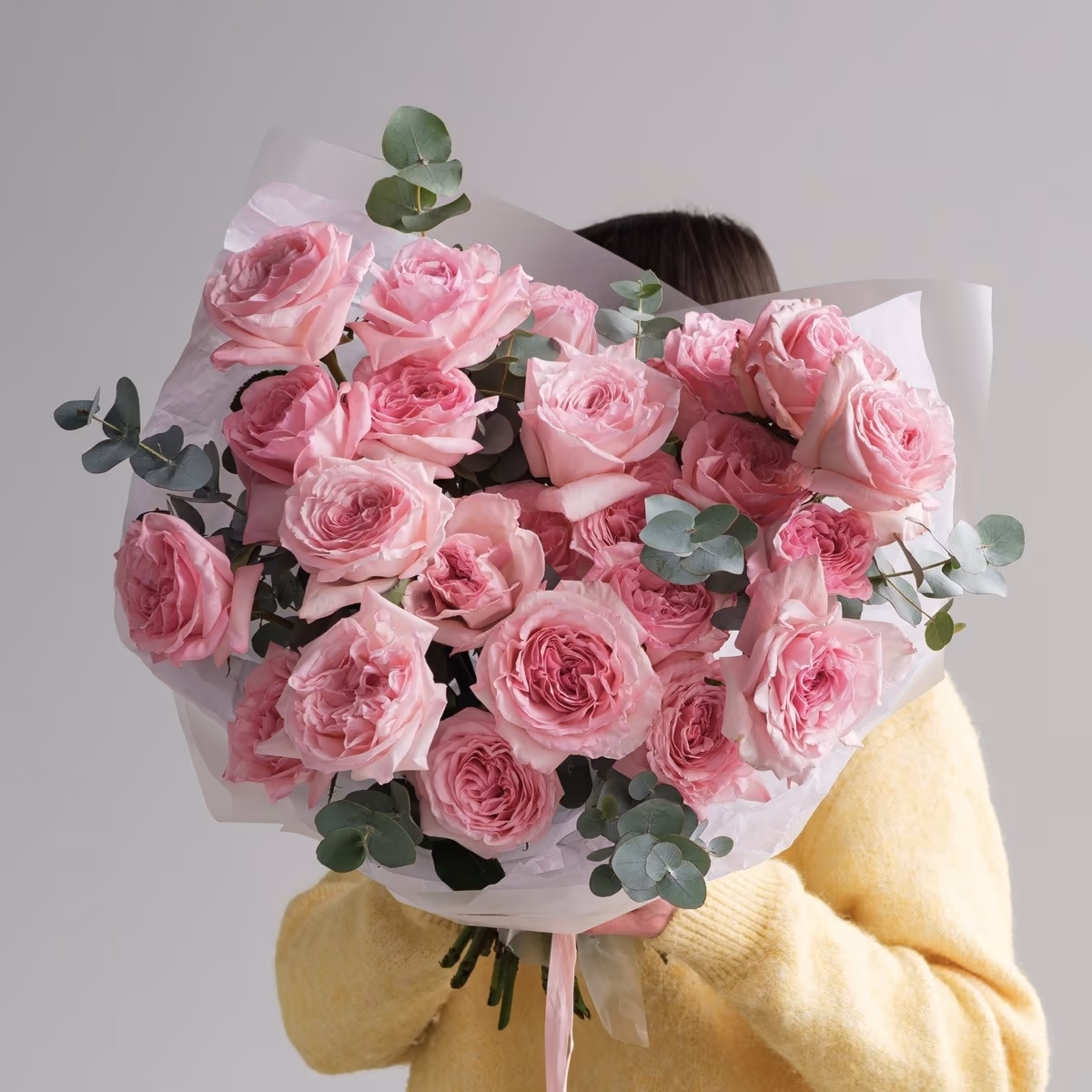 Букет из роз Пин Охара — THE ÁME Flowers