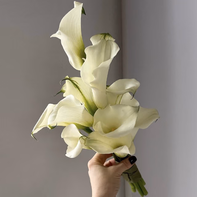 Букет невесты из белых калл — THE ÁME Flowers