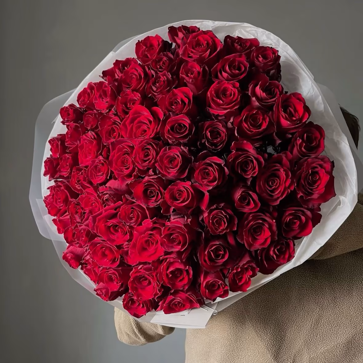 101 красная роза — THE ÁME Flowers