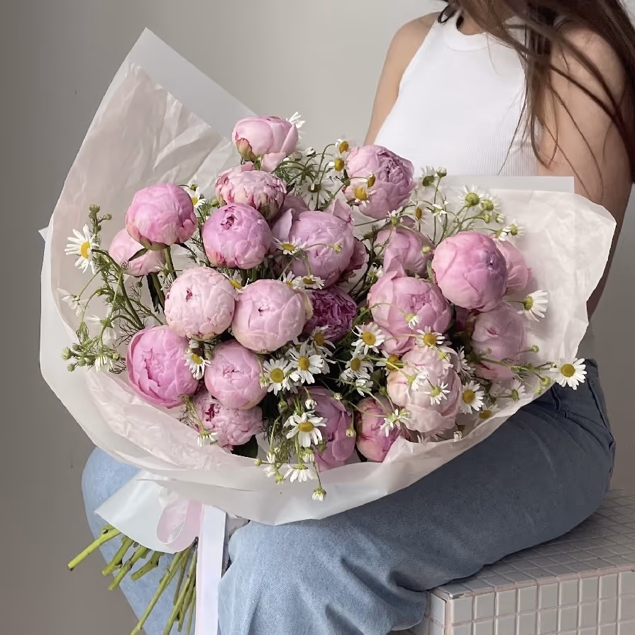 Авторский букет «Peony Field» — фото 2