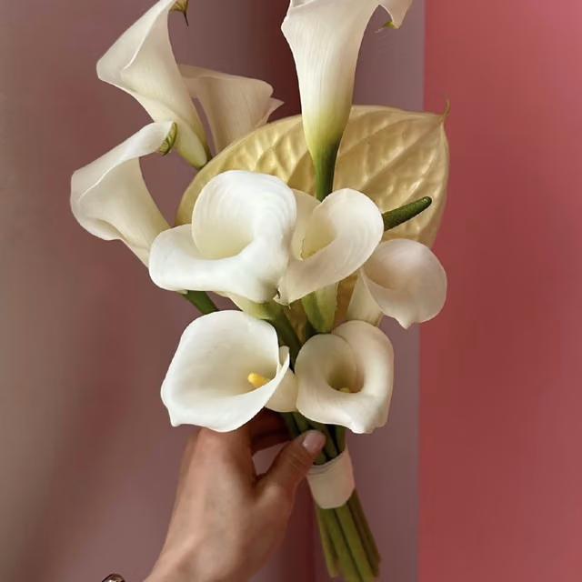 Букет невесты из калл и антуриума — THE ÁME Flowers