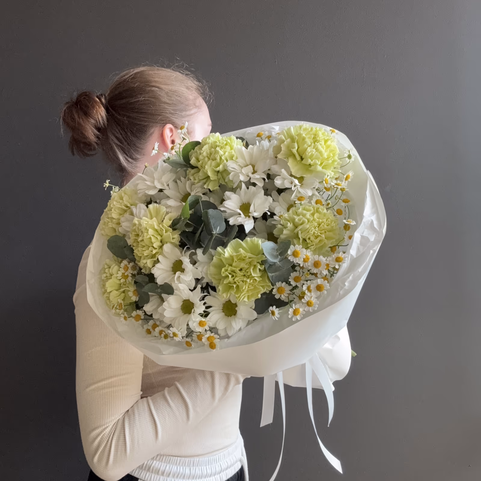 Авторский букет «Весеннее утро» — THE ÁME Flowers