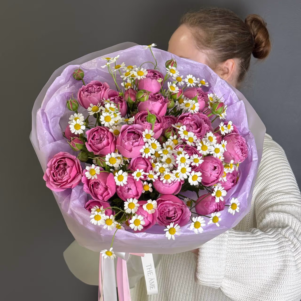 Авторский букет «Лавандовый рассвет» — THE ÁME Flowers